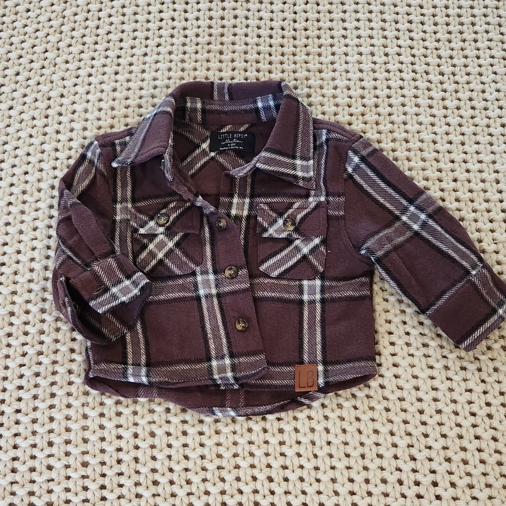Little Bipsy Flannel Shacket